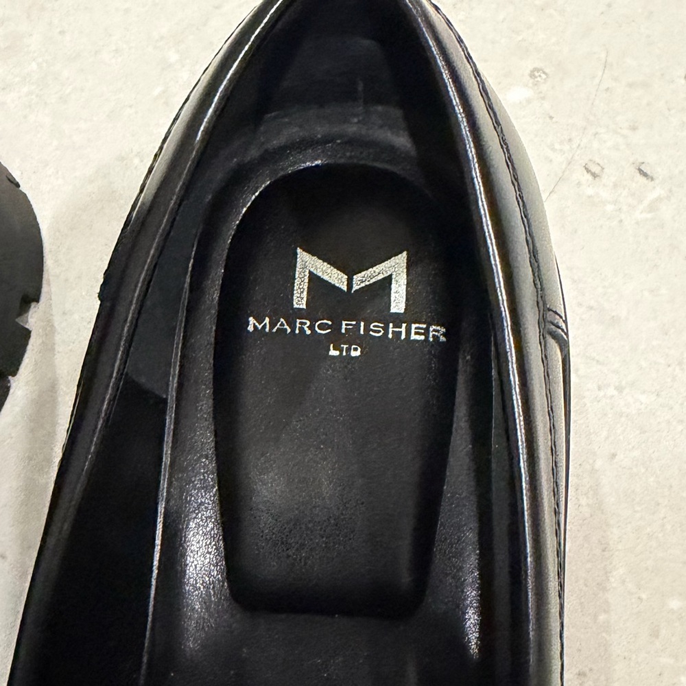 Marc Fisher black loafer size 7 - Picture 3 of 7